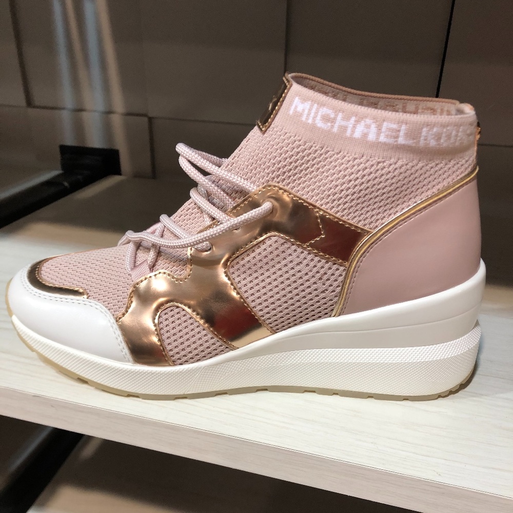 Michael Kors Wedge Ankle Bootie/Sneaker - Picture 1 of 5